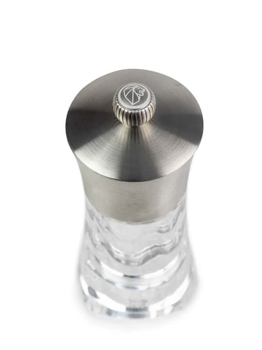 Peugeot Ouessant salt mill 14 cm, stainless steel, 29043