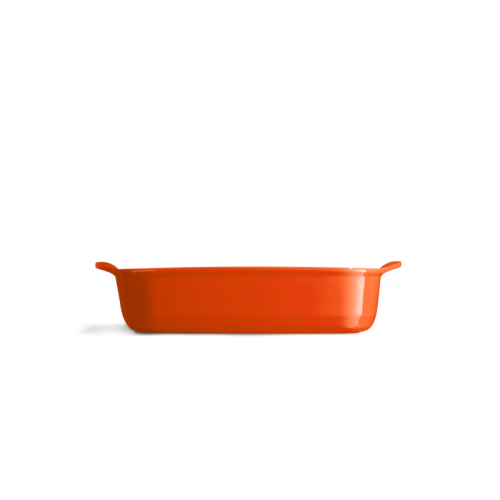 Emile Henry rectangular baking dish 30 x 19 cm, orange Toscane, 769650