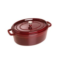 Staub Cocotte Topf oval 29 cm/4,2 l rot, 1102987