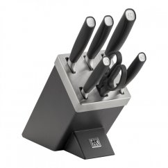 Zwilling All Star self-sharpening knife block 7 pcs, anthracite, 33780-500