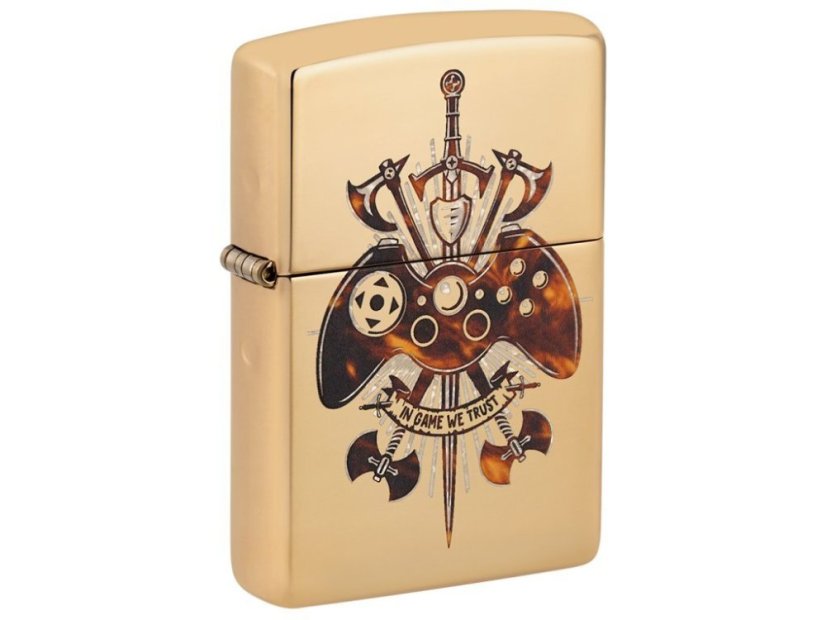 Zapalovač Zippo 66004 Gamer Creed Design