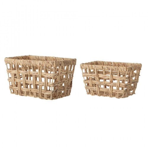 Saime Basket, Nature, Water Hyacinth - 82050252