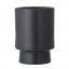Mac Flowerpot, Black, Stoneware - 82052530