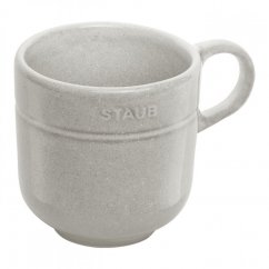 Staub ceramic mug 10 cm/0,2 l, white truffle, 40508-033
