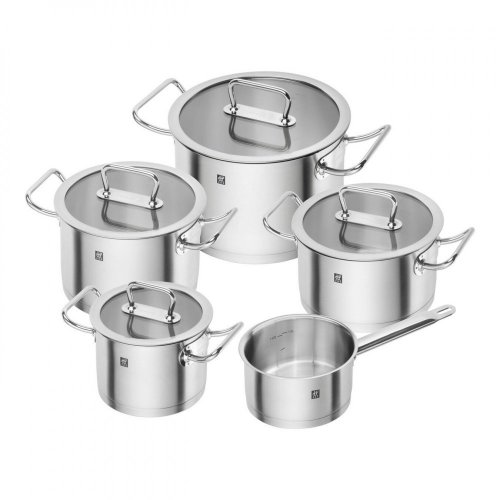 Zwilling Pro stainless steel cookware set, 5 pcs