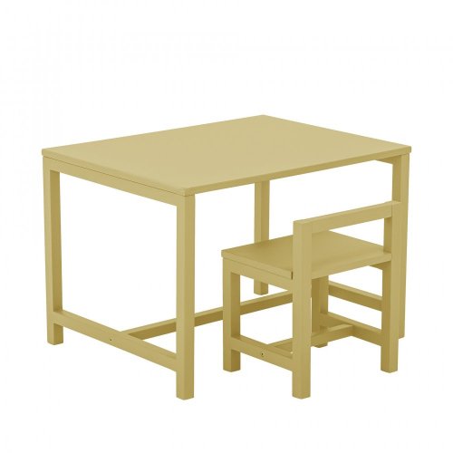 Rese Table, Yellow, MDF - 82051555