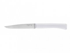 Steakový nôž Opinel Bon Appetit s polymérovou rukoväťou, sivý a biely, 001900
