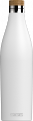 Sigg Meridian doppelwandige Edelstahl Trinkflasche 700 ml, weiß, 8999,80