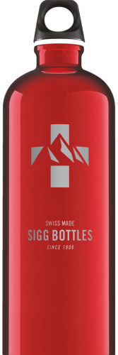 Sigg Swiss Culture drinking bottle 1 l, mountain red, 8744.70