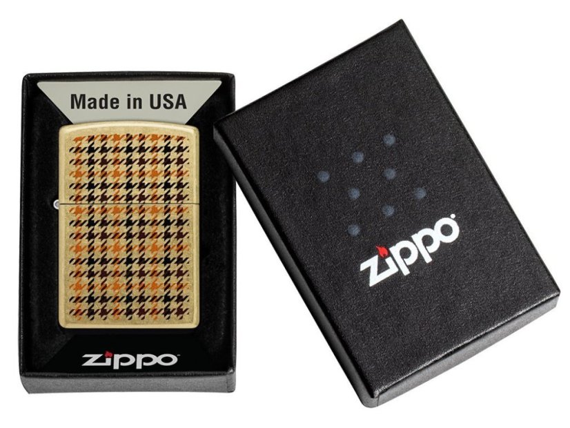 Zippo 23080 Plaid Design