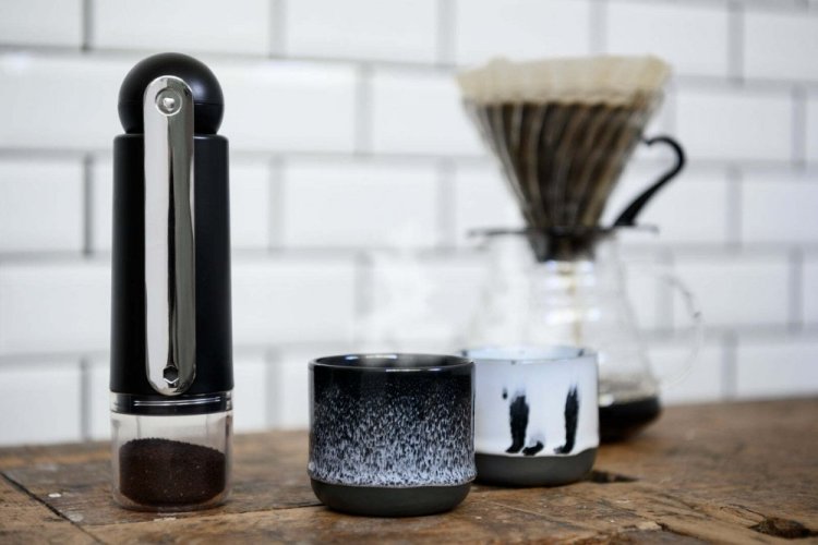 CrushGrind Colombia coffee grinder 20 cm, black, 080201-0099