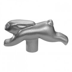 Staub metal handle for lid, rabbit shape, 1990004/40510-661
