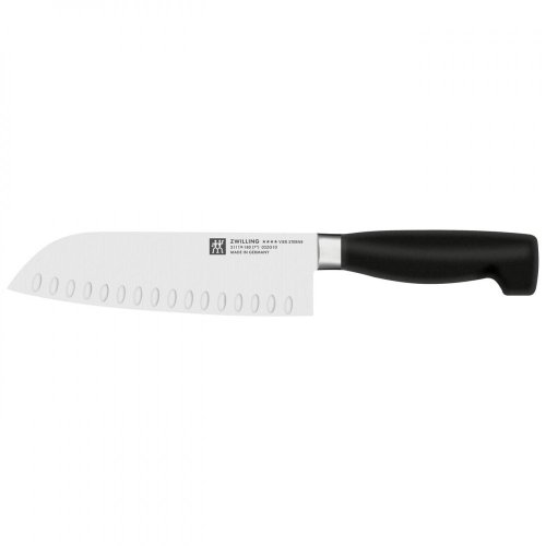 Zwilling Four Star Santoku knife with cutter 18 cm, 31119-181