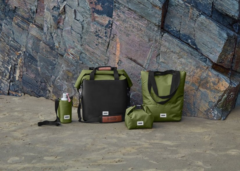 Black+Blum thermal bottle bag, moss, LIB019