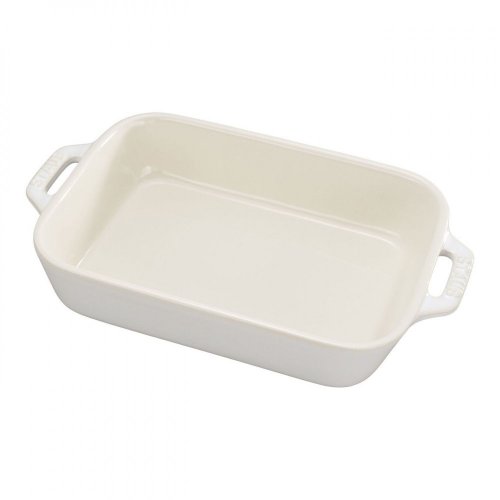 Staub ceramic baking bowls, 2 pcs, white, 40511-921