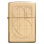 Zapalovač Zippo 24014 Armor Golden Ratio