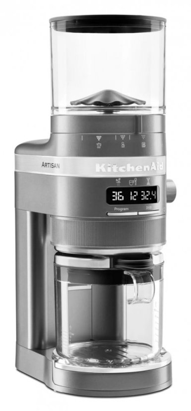 KitchenAid Artisan Kaffeemühle, Silbergrau, 5KCG8433EMS