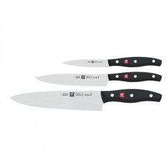 Zwilling Twin Pollux 3er Set Messer, Kochmesser, Aufschnittmesser und Spieß, 30763-000