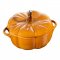 Staub Cocotte ceramic baking dish in pumpkin shape 12 cm/0,5 l, cinnamon, 40511-555