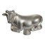 Staub metal handle for lid, cow shape, 1990005