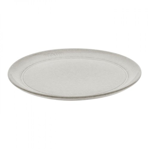 Staub ceramic plate 20 cm, white truffle, 40508-026