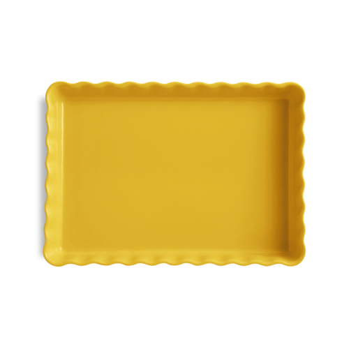 Emile Henry rechteckige Kuchenform 24 x 34 cm, gelb Provence, 906038