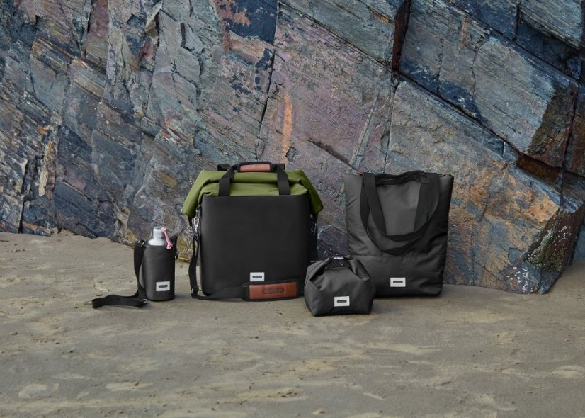 Black+Blum Thermotasche für Lagerung und Transport von Lebensmitteln 6,7 l, schwarz, LBB018
