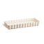 Emile Henry rechteckige Kuchenform 15 x 36 cm, elfenbeinfarben, 026034