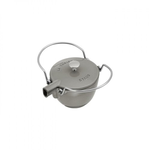 Staub cast iron teapot 21 cm/1,15 l grey, 1650018