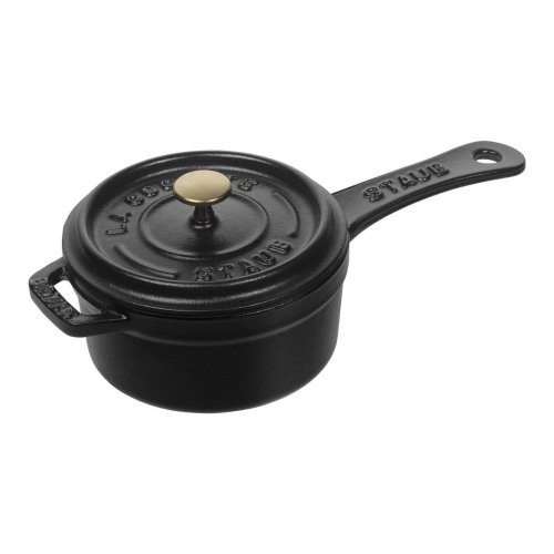 Staub mini saucepan 10 cm/0,25 l black, 1241025
