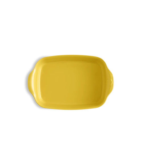 Emile Henry rectangular baking dish 30 x 19 cm, yellow Provence, 909650