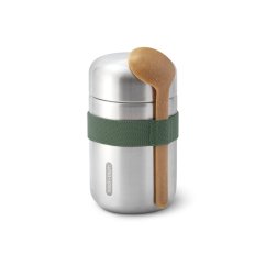 Black+Blum Reisekostbehälter mit Löffel 0,4 l, oliv, BAM-FFB-S010