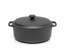 Skeppshult Casserole cast iron pot 28 cm/5,5 l, cast iron lid, black, 0500