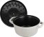 Staub Cocotte Twist round pot 24 cm/4 l white truffle, 1023541