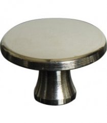 Staub round handle for lid, nickel-plated, medium, 40509-761