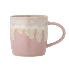Bloomingville Louisa stoneware mug 310 ml, pink, 82060551