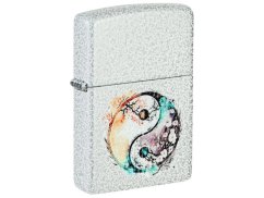Zippo 66042 Floral Yin And Yang Design
