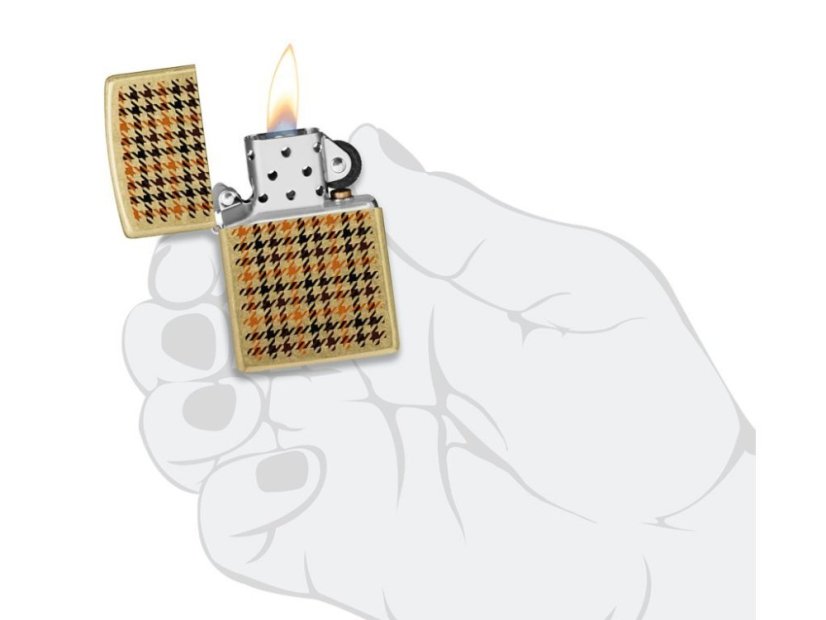Zippo 23080 Plaid Design
