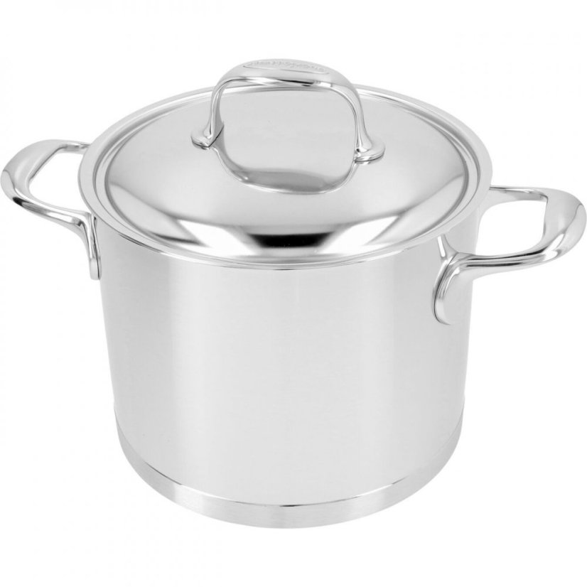 Demeyere Atlantis 7 hoher Topf mit Deckel 20 cm/5 l, 40850-144
