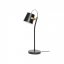 Stolní lampa, kovová, černá/mosaz - 990305