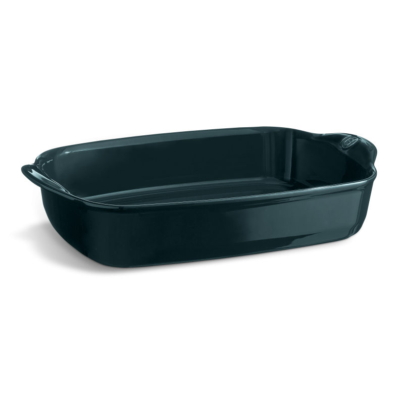 Emile Henry large baking dish 42,5 x 28 cm, dark blue Belle-Ile, 739654