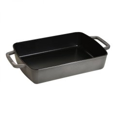 Staub Gusseisen-Backform 30x20 cm/3,15 l grau, 1303018