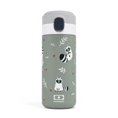 Monbento Pop detská fľaša na pitie 360 ml, zelený mýval, 36334073