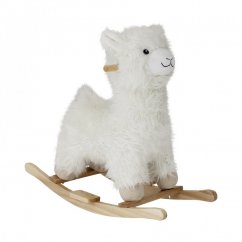 Kinto Rocking Toy, Lama, White, Polyester - 82046235