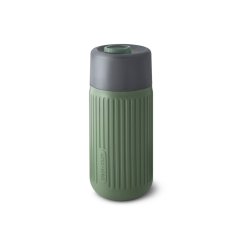 Black+Blum Glas Reisebecher 340 ml, oliv, TC-GR010