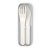 Monbento Pocket Color Kinderbesteck-Set, natur, 24050046
