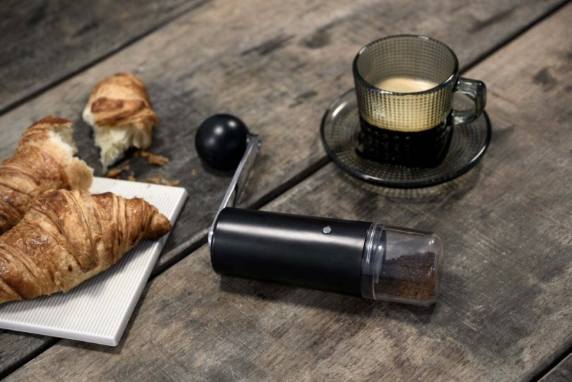 CrushGrind Colombia coffee grinder 20 cm, black, 080201-0099