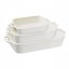 Staub ceramic baking bowls, 3 pcs, white, 40508-174
