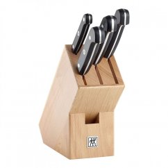 Zwilling Gourmet beech block with knives 5 pcs, 36131-000