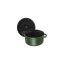 Staub Cocotte pot round 22 cm/2,6 l basil, 1102285